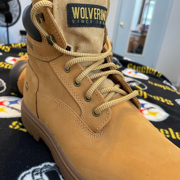 WOLVERINE BOOTS; SIZE 11; worn ONCE;  LIKE NEW; NO WEAR; new $165; now $79! - Picture 16 of 16